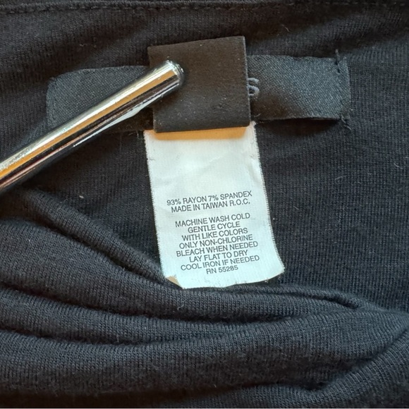 Express Y2K Black Asymmetrical Handkerchief Hem Skirt XS - Picture 9 of 10